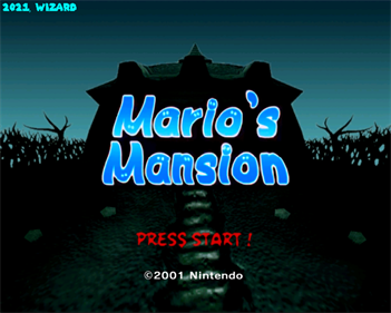 Mario's Mansion - Screenshot - Game Title (null) - 720x576