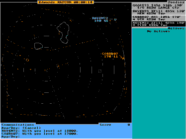 RAPCON: Military Air Traffic Control Simulator - Screenshot - Gameplay (null) - 640x480