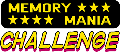 Memory Mania Challenge - Clear Logo (World) - 1585x700