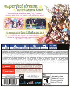 SNK HEROINES: Tag Team Frenzy - Box - Back (North America) - 1221x1514