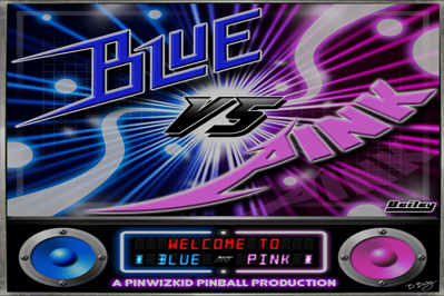 Blue Vs Pink - Arcade - Marquee (World) - 800x533