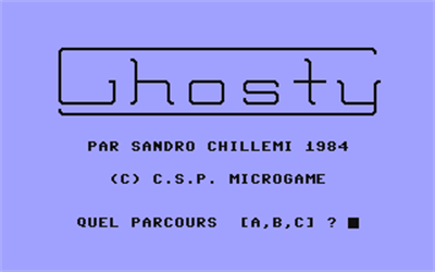 Ghosty 64 - Screenshot - Game Title (null) - 320x200