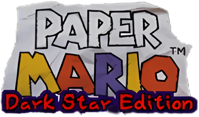 Paper Mario: Dark Star Edition - Clear Logo (null) - 724x428