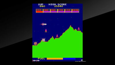 Arcade Archives Scramble - Screenshot - Gameplay (null) - 960x540