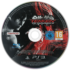 Tekken Tag Tournament 2 We Are Tekken Edition - Disc (Europe) - 1440x1440