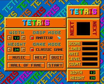 Tetris (Hayrettin Yildiz) - Screenshot - Game Select (null) - 694x558