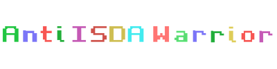 AntiISDA Warrior - Clear Logo (World) - 600x150