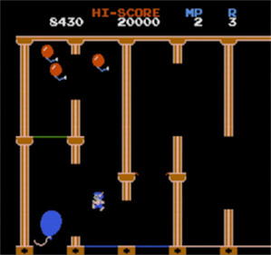 Lode Runner Mappy - Screenshot - Gameplay (null) - 256x240