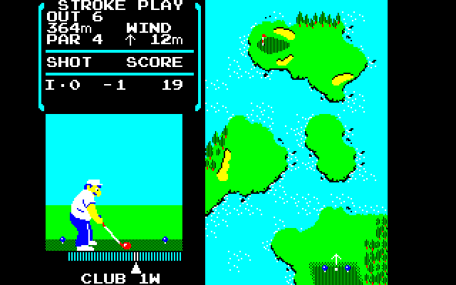 Illustration of Nintendo no Golf