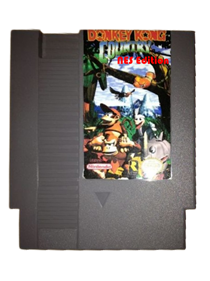 Donkey Kong Country - NES Edition - Cart - Front (null) - 433x577