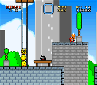 Super Ninji Land 2: A Ninji's Journey - Screenshot - Gameplay (World) - 256x224