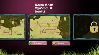 Swamp Defense - Screenshot - Gameplay (World) - 1000x562