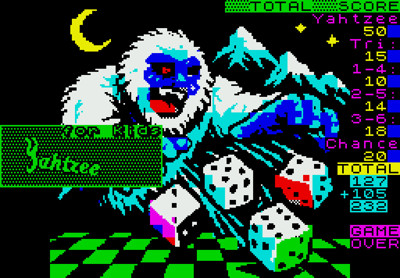 Yahtzee For Kids - Screenshot - Game Over (null) - 1024x712
