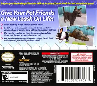 Pet Pals: New Leash on Life - Box - Back (North America) - 768x680