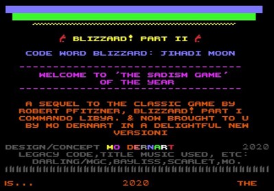 Blizzard! Part II: Jihadi Moon - Screenshot - Game Title (null) - 607x423