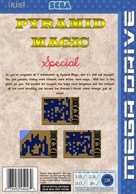 Pyramid Magic Special - Fanart - Box - Back (Europe) - 481x680