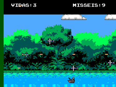 Operação Amazônia - Screenshot - Gameplay (World) - 256x192