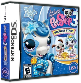 Littlest Pet Shop 3: Biggest Stars Blue Team - Box - 3D (North America) - 587x598