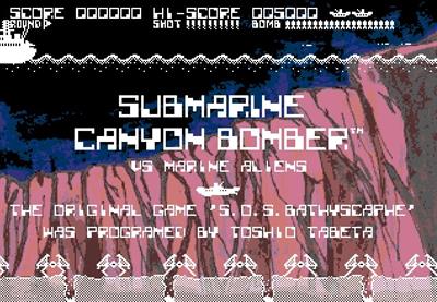 Submarine Canyon Bomber vs Marine Aliens - Screenshot - Game Title (null) - 635x441
