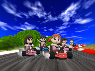 Azumanga Daioh Kart 64 - Fanart - Background (North America) - 3840x2888