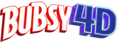Bubsy 4D: Pawsome Edition - Clear Logo (World) - 480x180