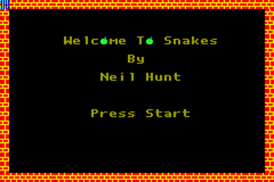 Snakes - Screenshot - Game Title (World) - 240x160