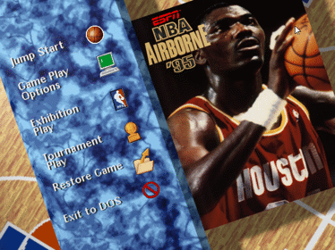 ESPN NBA Airborne '95 - Screenshot - Game Title (null) - 640x480