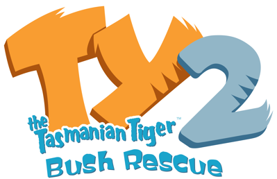 TY the Tasmanian Tiger 2: Bush Rescue HD - Clear Logo (null) - 8108x5240