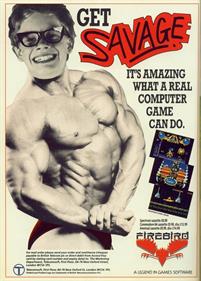 Savage - Advertisement Flyer - Front (Europe) - 913x1273