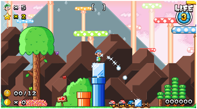 Super Mario Power Star Frenzy - Screenshot - Gameplay (World) - 1296x720