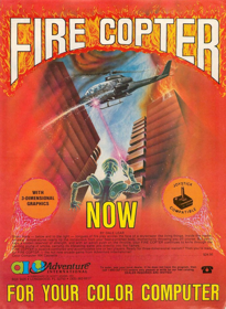 Fire Copter - Advertisement Flyer - Front (World) - 737x1007