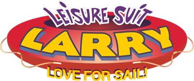 Leisure Suit Larry: Love for Sail! - Clear Logo (North America) - 1484x626