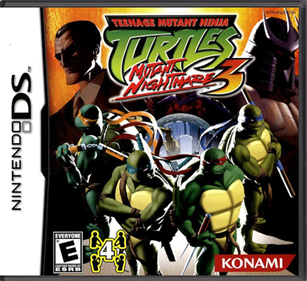 Teenage Mutant Ninja Turtles 3: Mutant Nightmare - Box - Front - Reconstructed (North America) - 774x708