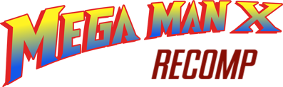 Mega Man X Recomp - Clear Logo (null) - 1326x411