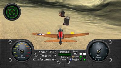 Air Combat: Desert Aces - Screenshot - Gameplay (World) - 1000x562