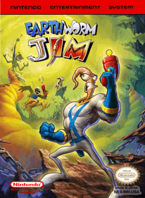 Earthworm Jim NES Edition - Fanart - Box - Front (null) - 793x1080