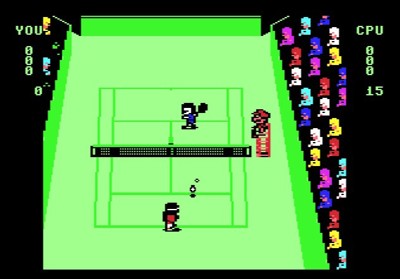 C64 Tennis - Screenshot - Gameplay (null) - 633x442