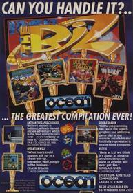 The Biz (Ocean Software) - Advertisement Flyer - Front (Europe) - 469x681