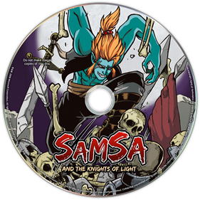 Samsa and the Knights of Light - Fanart - Disc (null) - 1459x1458
