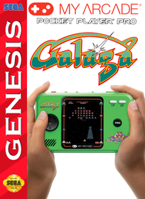 Galaga Pocket Player Pro - Fanart - Box - Front (World) - 1525x2100