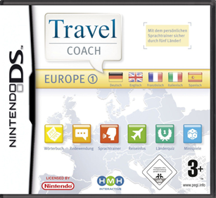 Travel Coach: Europe 1 - Box - Front - Reconstructed (Europe) - 774x708