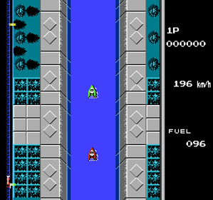 Boat Race - Screenshot - Gameplay (World) - 256x240