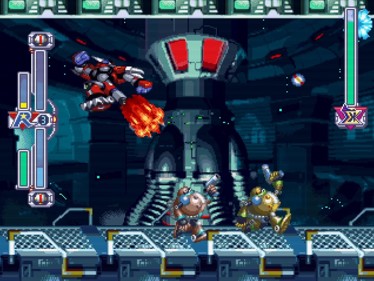 Mega Man X4 Knot Beret - Screenshot - Gameplay (null) - 1431x1075