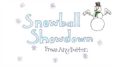 Snowball Showdown - Screenshot - Game Title (World) - 1000x562