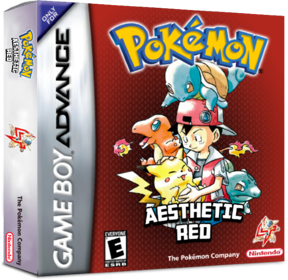 Pokémon Aesthetic Red - Box - 3D (North America) - 1009x982
