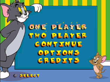 Tom and Jerry in House Trap - Screenshot - Game Select (null) - 640x480