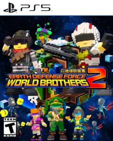 EARTH DEFENSE FORCE: WORLD BROTHERS 2 - Fanart - Box - Front (null) - 688x859