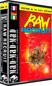 Raw Recruit - Box - 3D (Europe) - 334x551