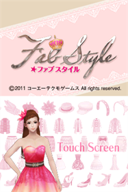 FabStyle - Screenshot - Game Title (Japan) - 256x384