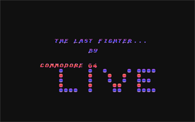 The Last Fighter - Screenshot - Game Title (null) - 320x200